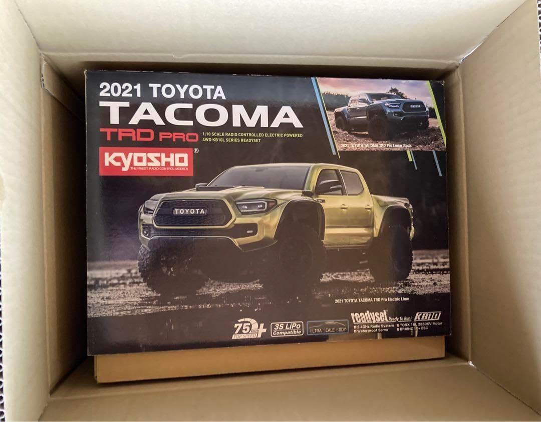 新品未開封】京商 1/10 EP 4WD トヨタ タコマ TRDルナロック 未開封 京