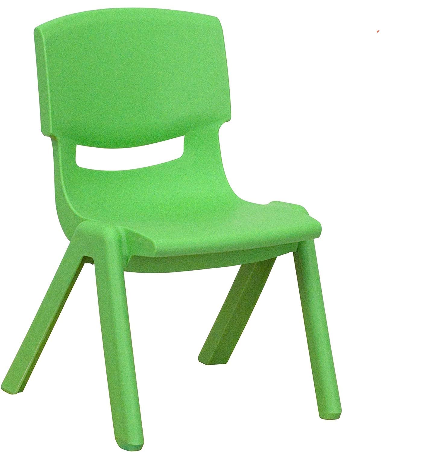 SIGNATRON Plastic Strong and Durable Kids Chair for Studying Dining Home Virgin Material Kids Chairs with Backrest for 2 to 5 Years | Chairs for Kids Sustain Upto 100 KG (Green - Heart)-image-16