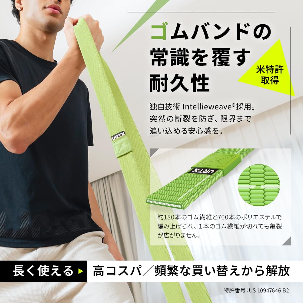 Amazon.co.jp: 【米特許取得】VRTX トレーニングチューブ 筋トレ