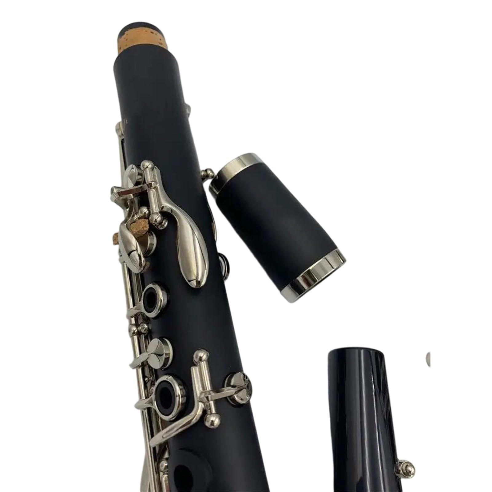 Instrumentos De Viento Madera En Si Bemol Tubo Negro Para Clarinete Con Estuche Y Accesorios