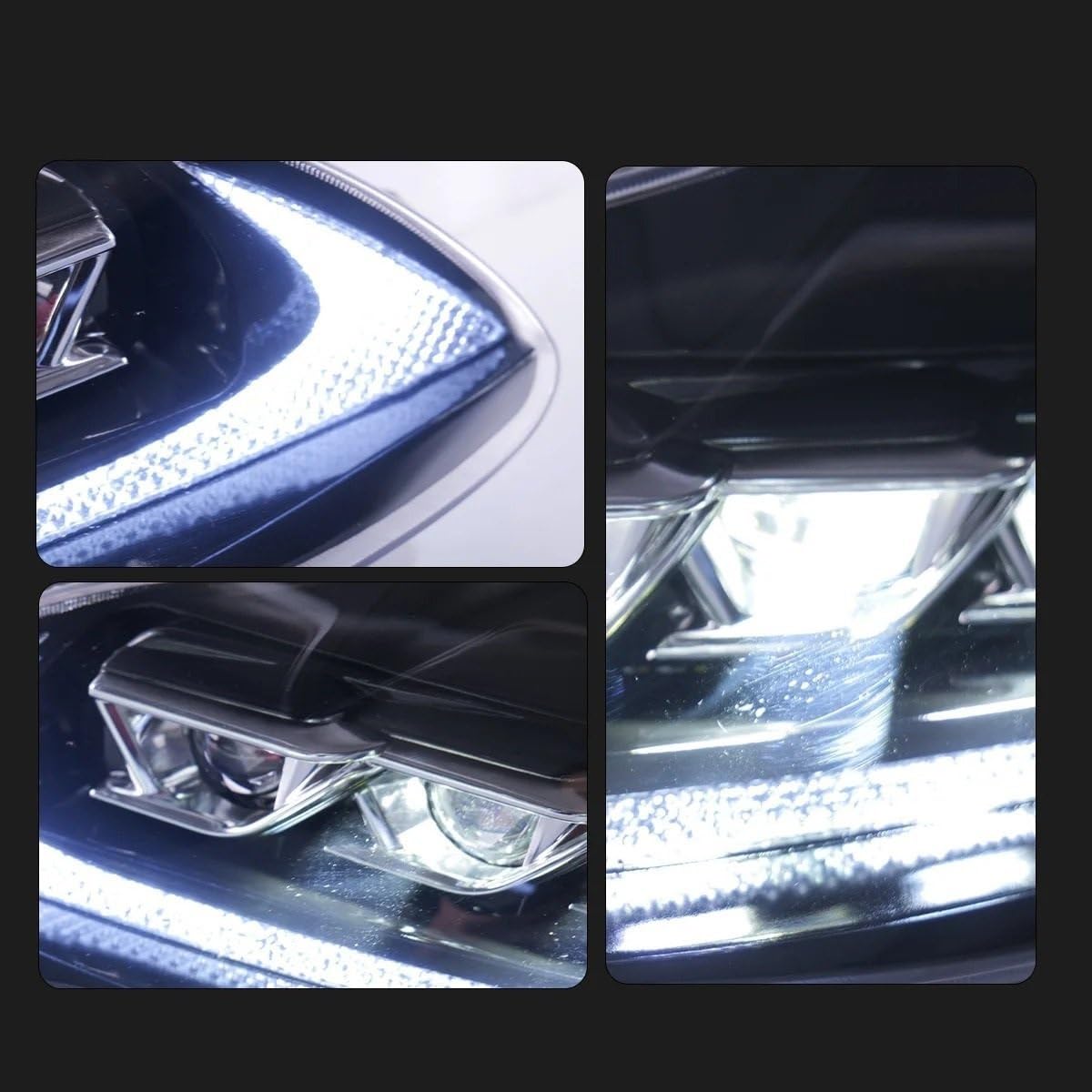 LED Oświetlenie pomocnicze Do Corolla 2003-2008 | Reflektory Projektora LED Sekwencyjny Kierunkowskaz DRL Montaż