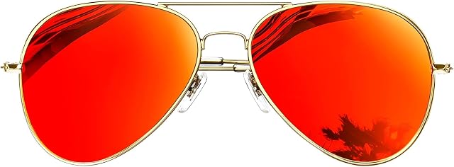 KANASTAL High Protection 100% polarised Oversized Sunglasses Mirrored for Men and Women UV400 Protection for Driving Partying Traveling Fishing