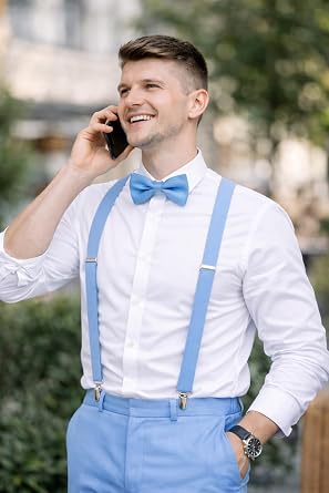 trilece Bow Ties for Men - Men's Solid Pretied Bowties for Formal Wear - Adjustable Bow Tie - Bow ties for Woman