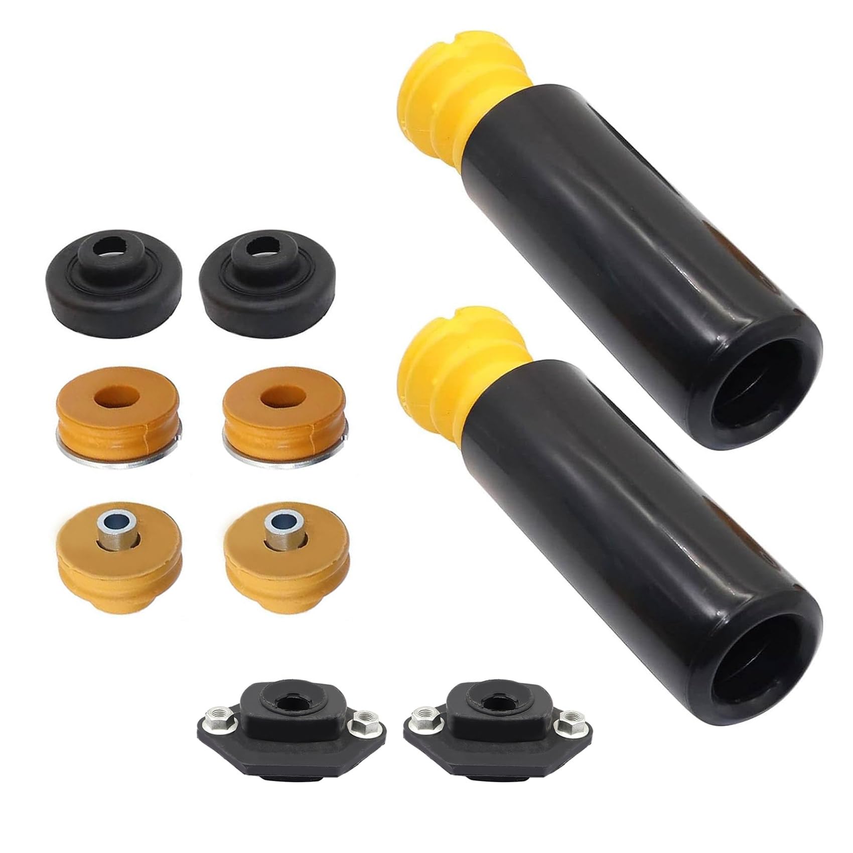 Amazon.com: Priprilod Rear Upper Lower Shock Mounts Grommets 