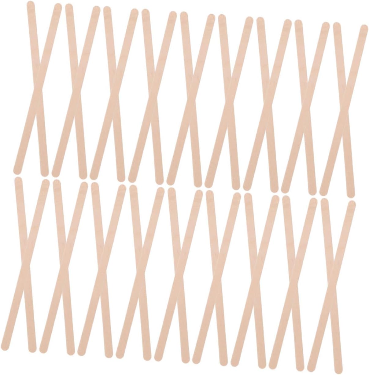 Vaguelly 500pcs Wood Coffee Stirring Sticks Disposable Mixing Stirrers for Drinks Sturdy Design for Coffee Tea Hot and More Safe for Home Office Use