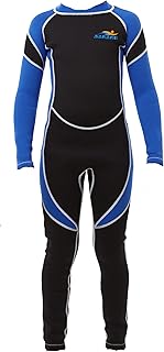 Traje de Buceo de Neopreno de Manga Larga para niños y niñas de 2,5 mm