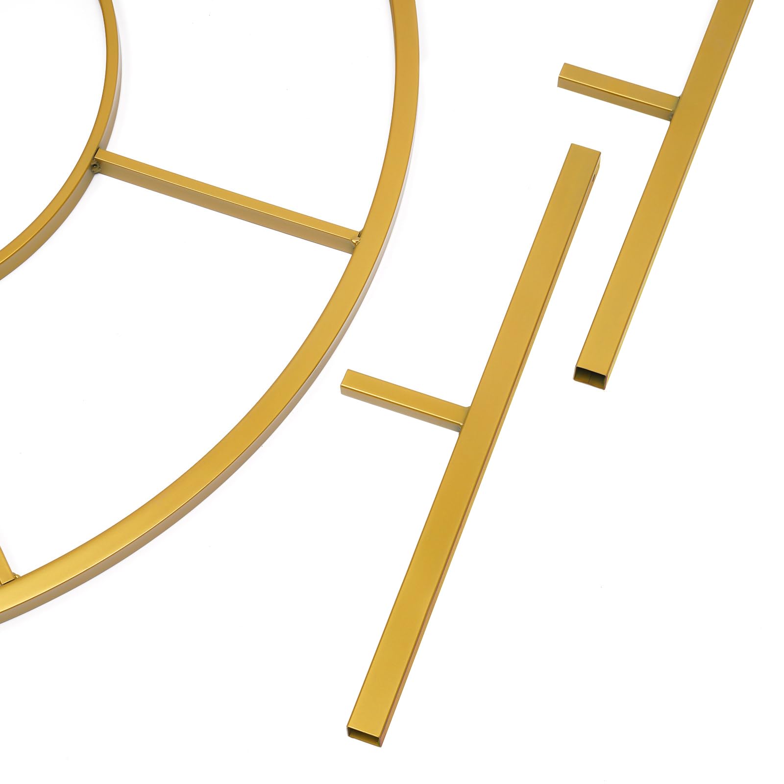 Hochzeit Bogen, Goldener Hochzeitsbogen für Zeremonie, Tür Metall Rahmen, Hintergrund für Hochzeitszeremonie, für Jahrestag, Geburtstag, Party, Brautparty, Dekoration