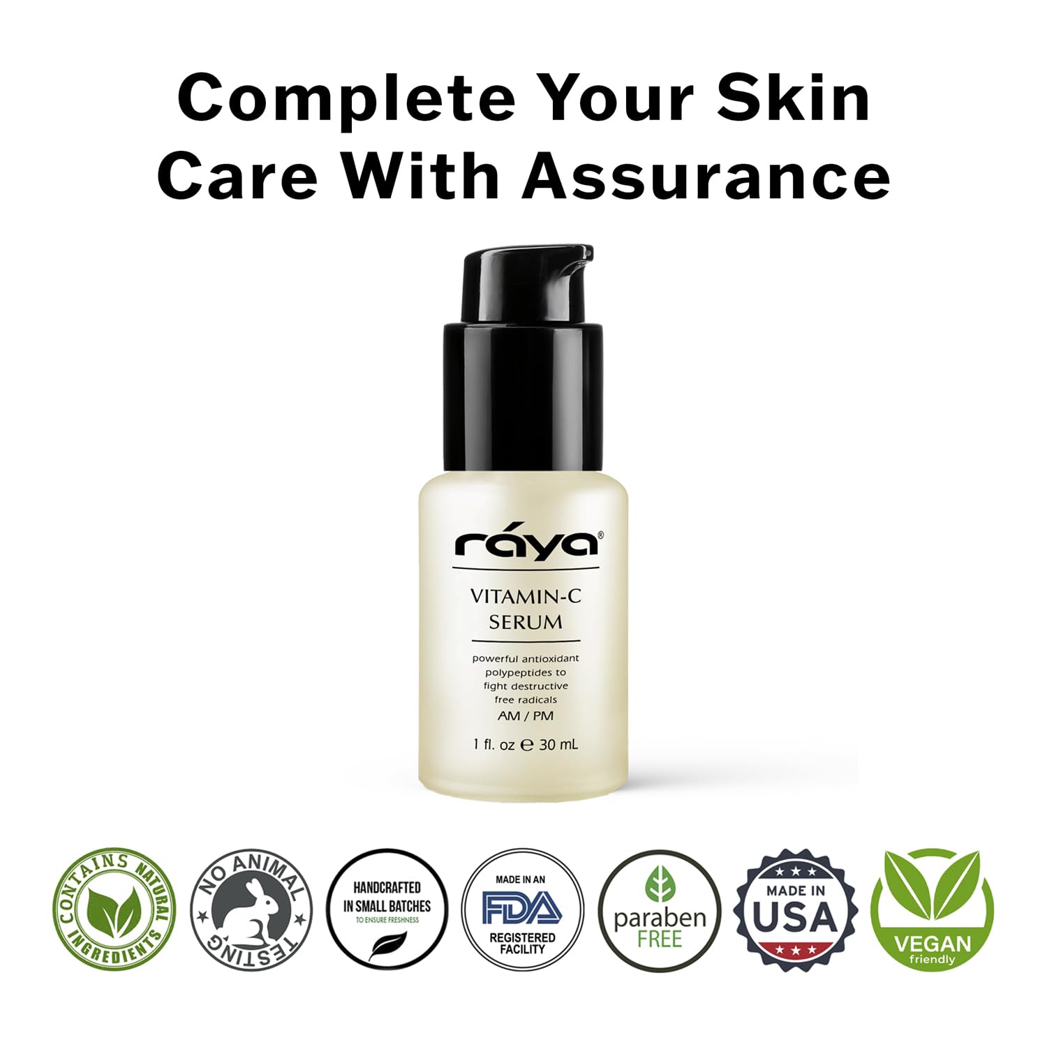 RAYA Advanced Anti-Aging Face Serum | Radiance-Boosting, Lightening Serum for All Skin Types | Vitamin C Skincare for Discoloration Correction & Complexion Improvement - Image 4