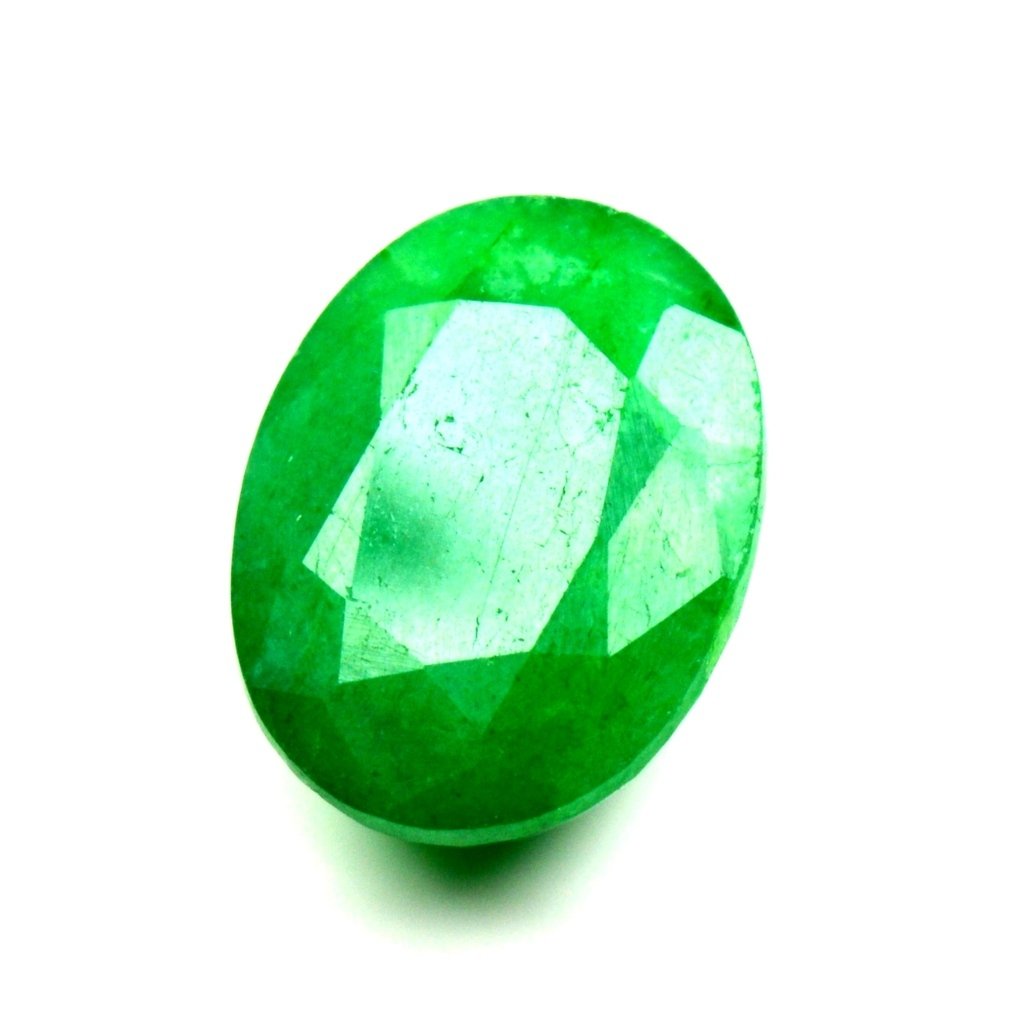 Smaragd 6 Karat natur Original Oval Lose Edelstein