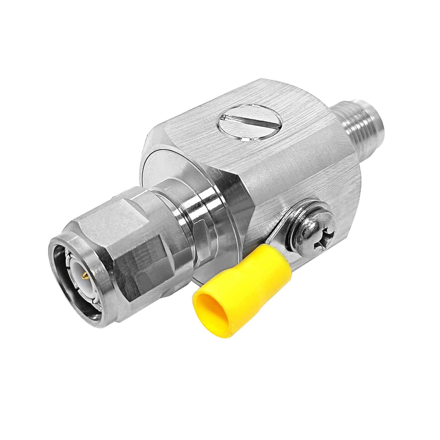Lightning Protector TNC Male to TNC Female Square DC-3GHZ Square 90V Gas Tube Discharge Surge Arrester type2