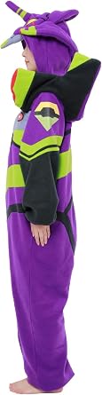SAZAC Kigurumi - Evangelion Unit-01 - Eva-01 - Onesie Jumpsuit Halloween Costume - Adult