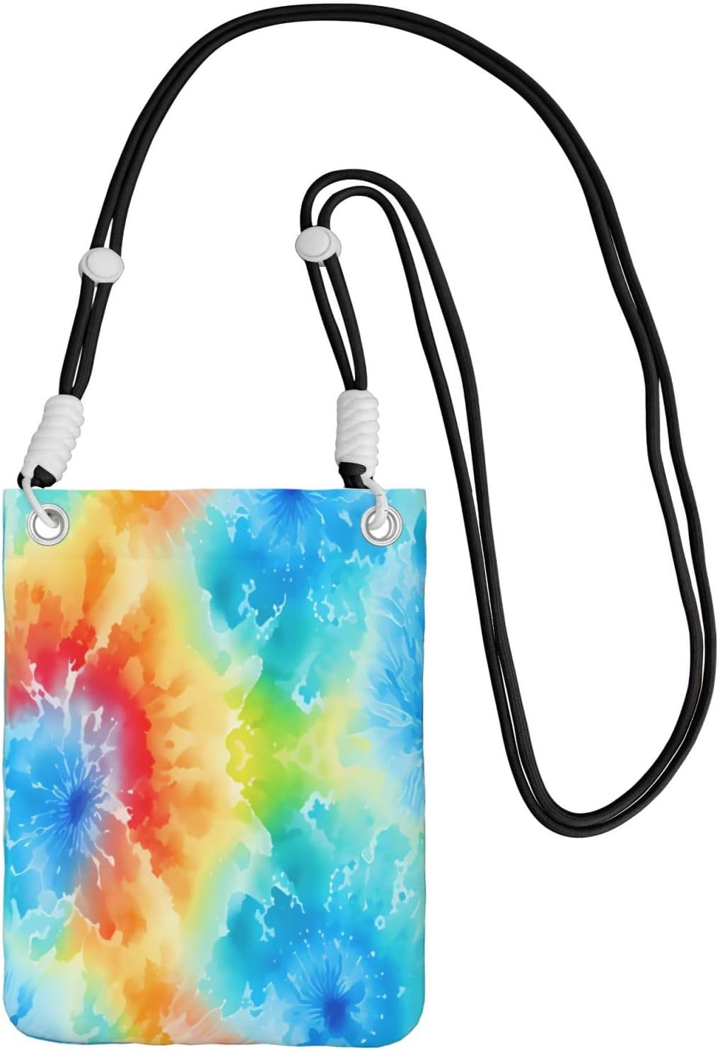 Neon Splatter ink Stylish Crossbody Phone Bag Lightweight Phone Pouch for Daily Use