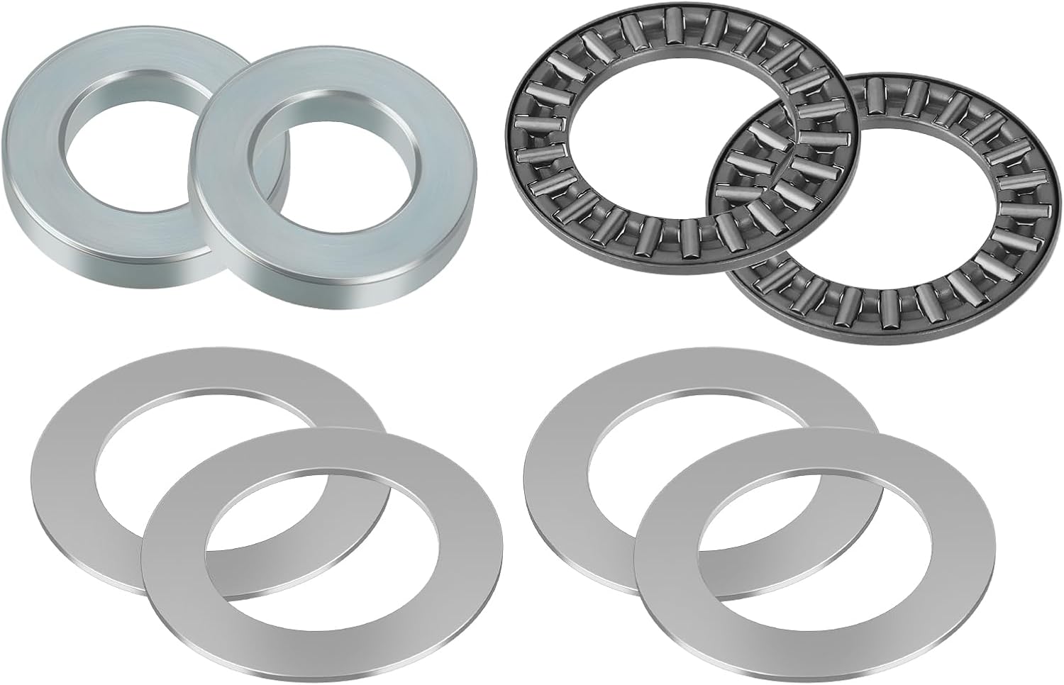 Swing Arm Bearing Seal Bushing Kit for Suzuki RM125 RM250 1996-2008 RMZ250 2007-2023 RMZ450 2005-2023 DRZ400 2000-2023 RMX450Z 2010-2019 OEM# 61252-37F00 61252-37F01 61252-36E00