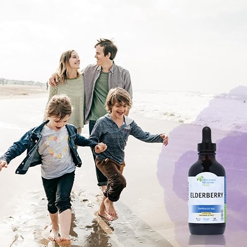 Miniatura 4 de Mountain Meadow Herbs Extracto de saúco | Refuerzo inmunológico totalmente natural | Concentrado líquido de acción rápida | Promueve la salud del
