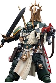 JOYTOY Warhammer 40,000 1/18 Action Figure Dark Angels Master Lazarus Collection Model 15 Years Old 4.8-Inch