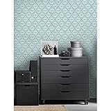 Coloray Le Papier Peint Décoration 208x146cm Muraux Muralo Papiers Peints Meuble Chambre Salon Cuisine Latex- Moutarde géométrique