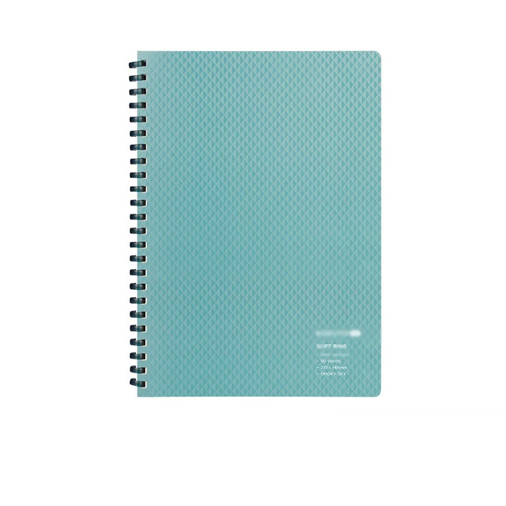 Diario Libro Diario Spiral Hardcover Forrado Papel Cuaderno Escritura Papel de Oficina Bloc de Notas portátil for la Escuela universitaria Negocio de la Oficina de la Escuela (Color : Blue)