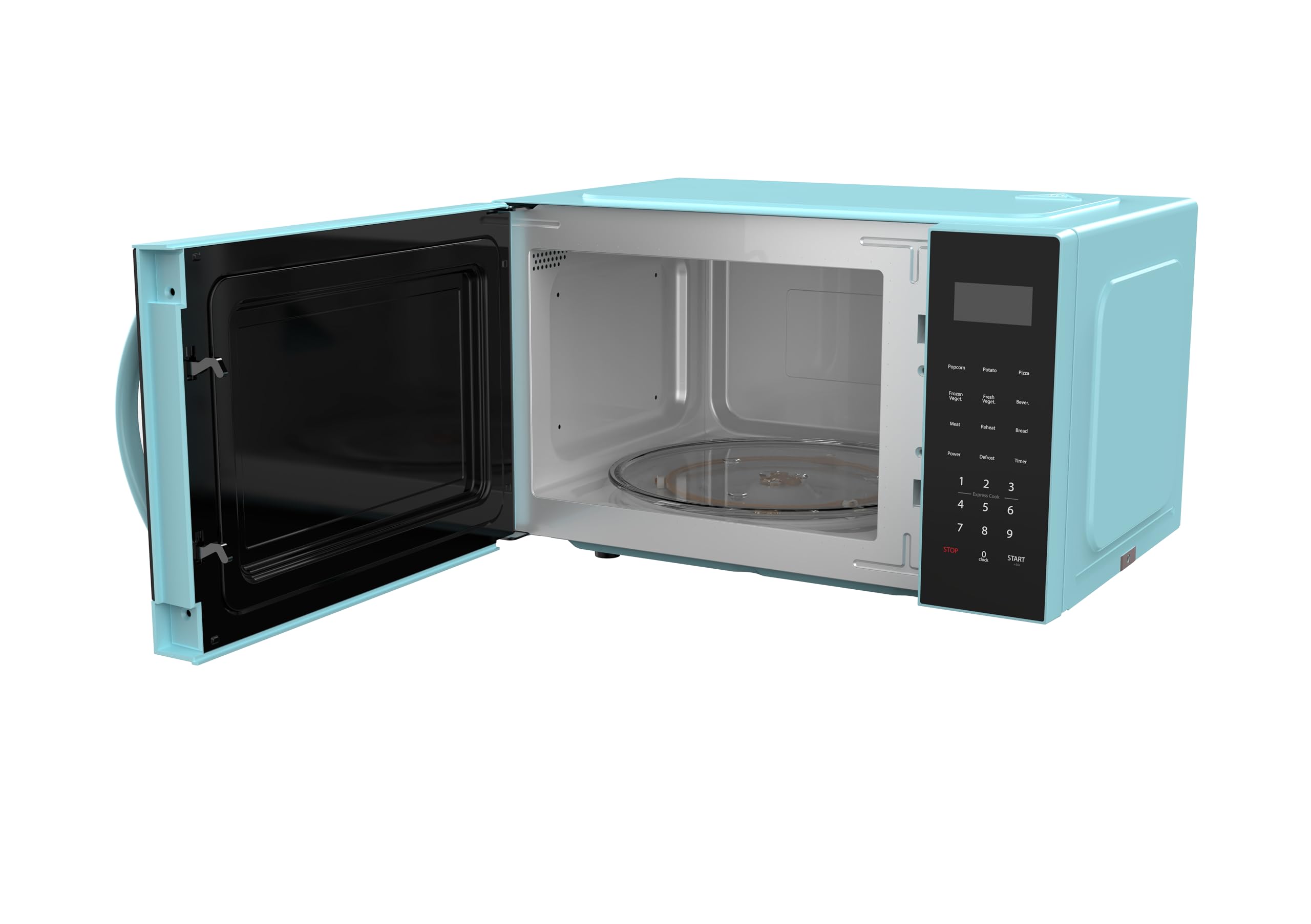 FRIGIDAIRE Kuchenka mikrofalowa z dużym wyświetlaczem, niebieski