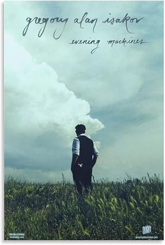 DAXXIN Gregory Alan Isakov Evening Machines 13 Póster de lienzo decorativo para pared, pintura artística para sala de estar, dormitorio, decoración, disponible en Yaxa Peru