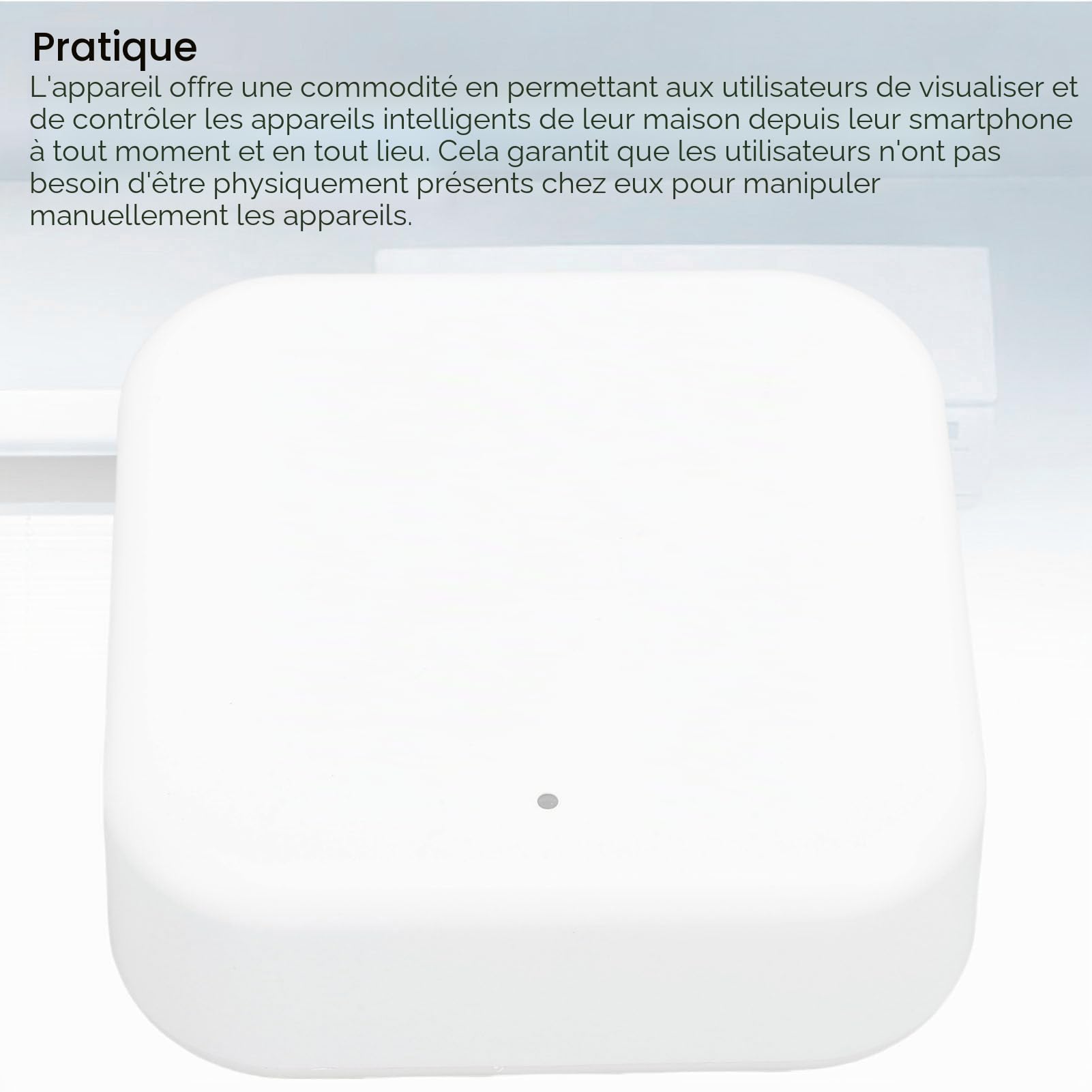 Sxhlseller Passerelle Intelligente pour le Contrôle de la Maison Intelligente | Connectivité WiFi Bluetooth RJ45, Compatible avec L'application TTLock pour Serrures et Haut-parleurs