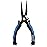 KastKing Intimidator Fishing Pliers, 7 inch Split Ring Nose with Braid Cutters - Heavy Duty