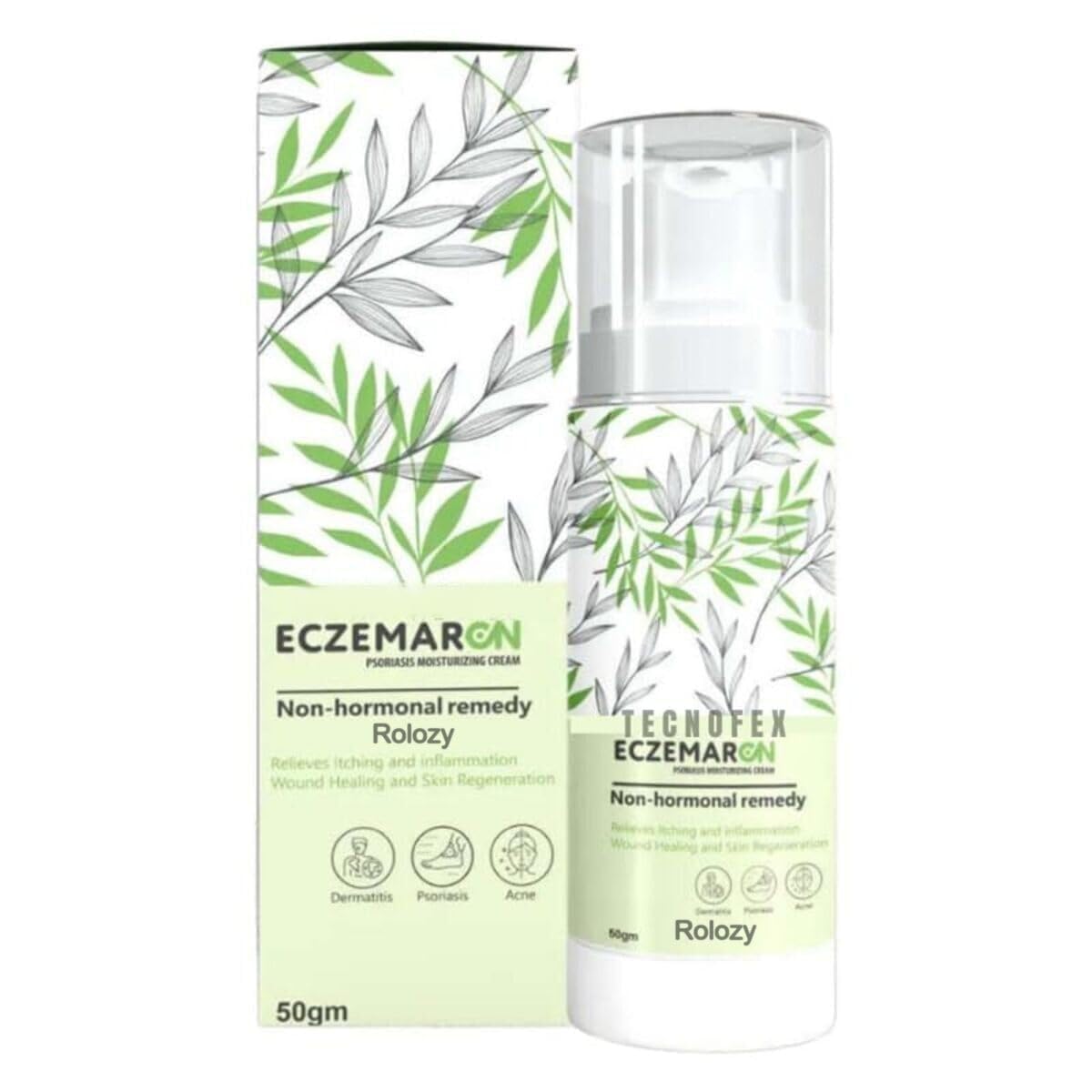 Eczemaron Anti Fungal Cream For Men & Women Ayurvedic ItchCoat Anti fungal Malam for Ringworm itching Eczema cream 50Gram