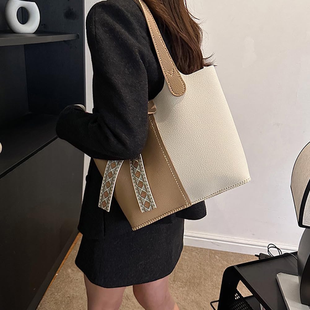 WADORN DIY PU Leather Purse Making Kit, Shoulder Bag Set With Handmade Stitch Materials for Handbag Accessories, Tan - Image 7