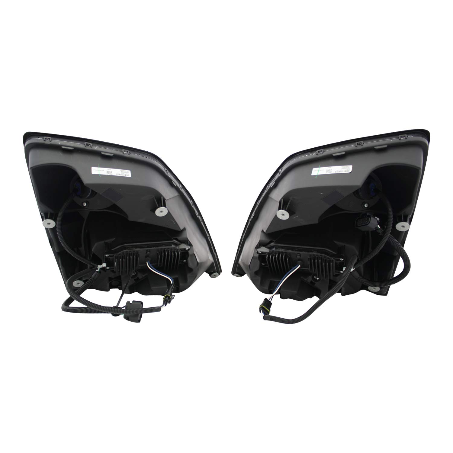 Amazon.com: Black LED Headlights Compatible With Volvo VNL VNM VNX
