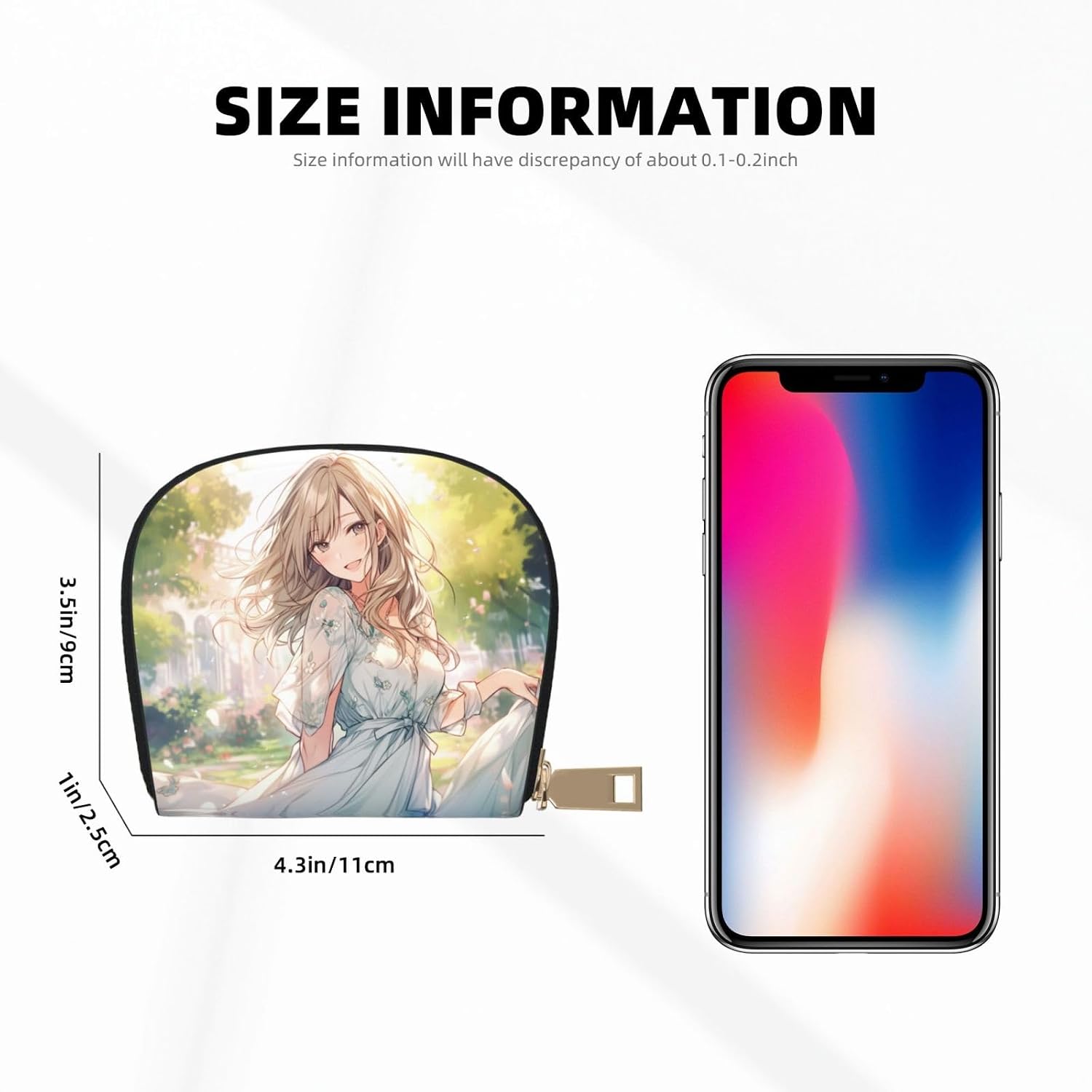 You are Beautiful2 print Wallet Credit Cards Holder Business Card Case for Men Women Compact Size for Adults