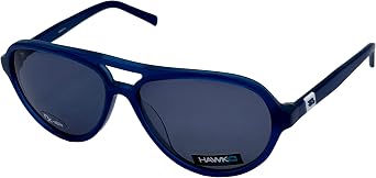 TONY HAWK Mens Navy Plastic Aviator Rxable Sunglass Smoke Lens 2002 2