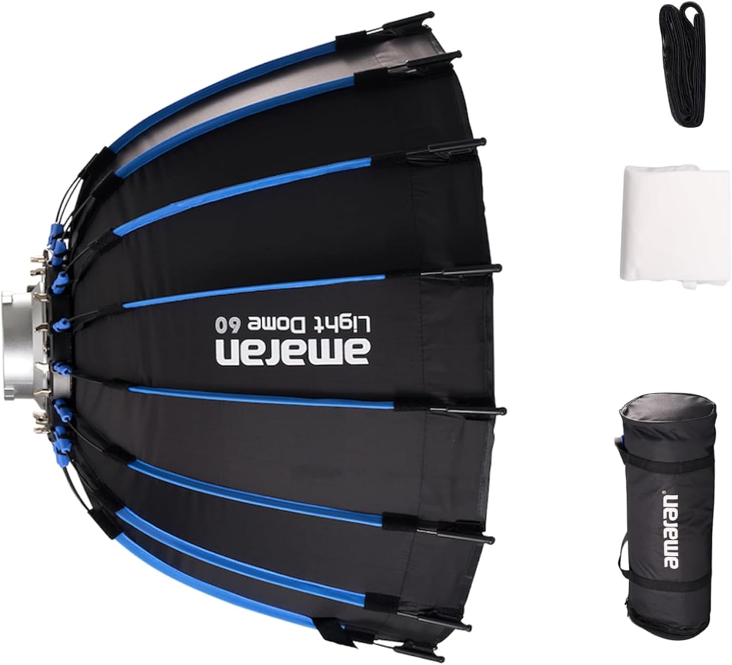Aputure Light Dome Amaran Softbox 60cm (2ft) Circular Bowens Mount with Honeycomb Grid