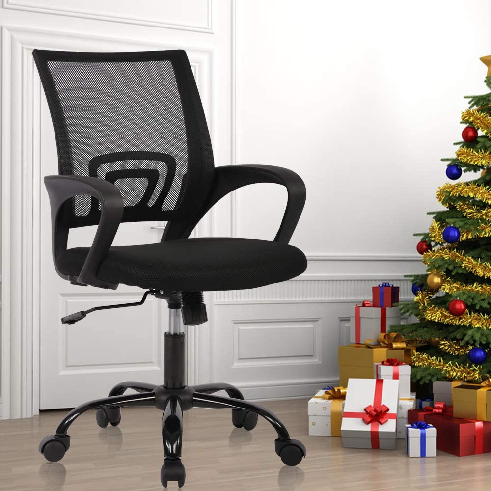 NiamVelo Mesh Office Chair Ergonomic Desk Chair Adjustable Computer Chair Comfortable Seat Back Support Task Rolling Swivel Chair