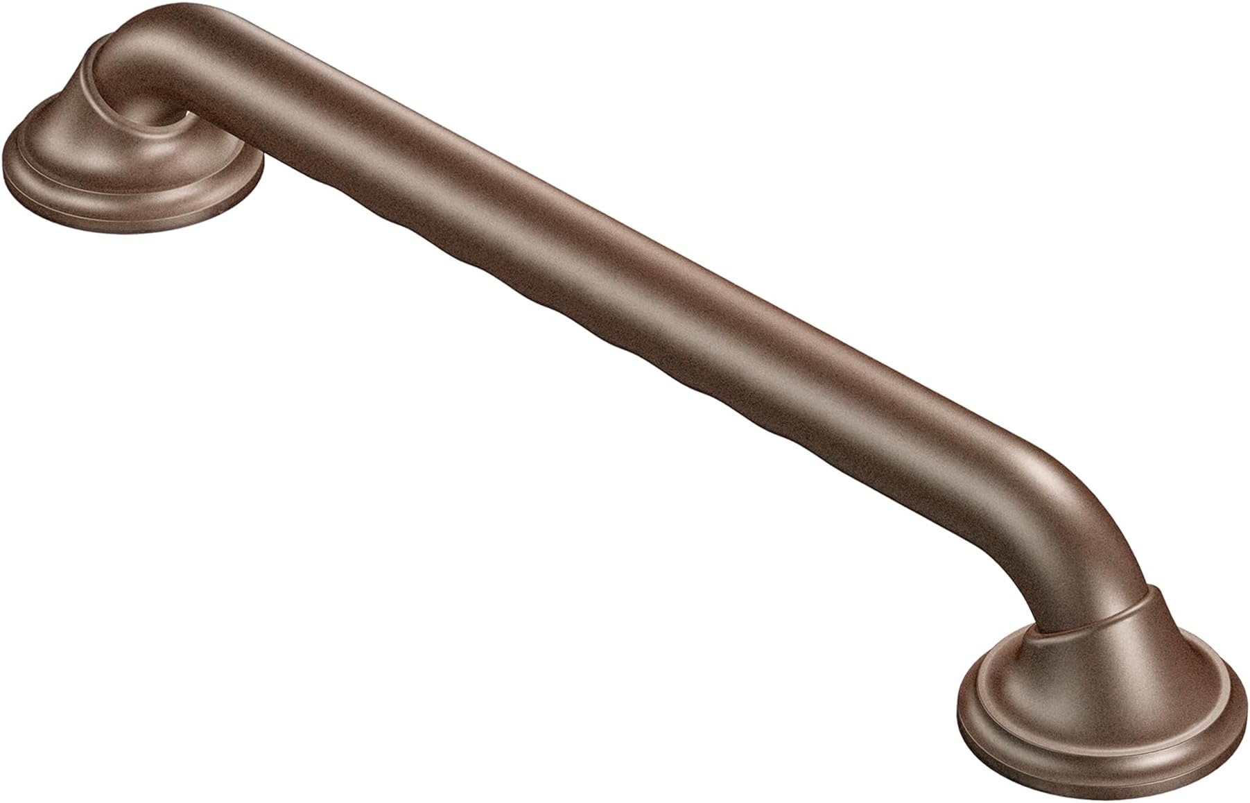 Moen R8736D3GOWB Ultima Bathroom Safety 36-Inch Designer Bathroom Grab Bar with Curl Grip, Old World Bronze