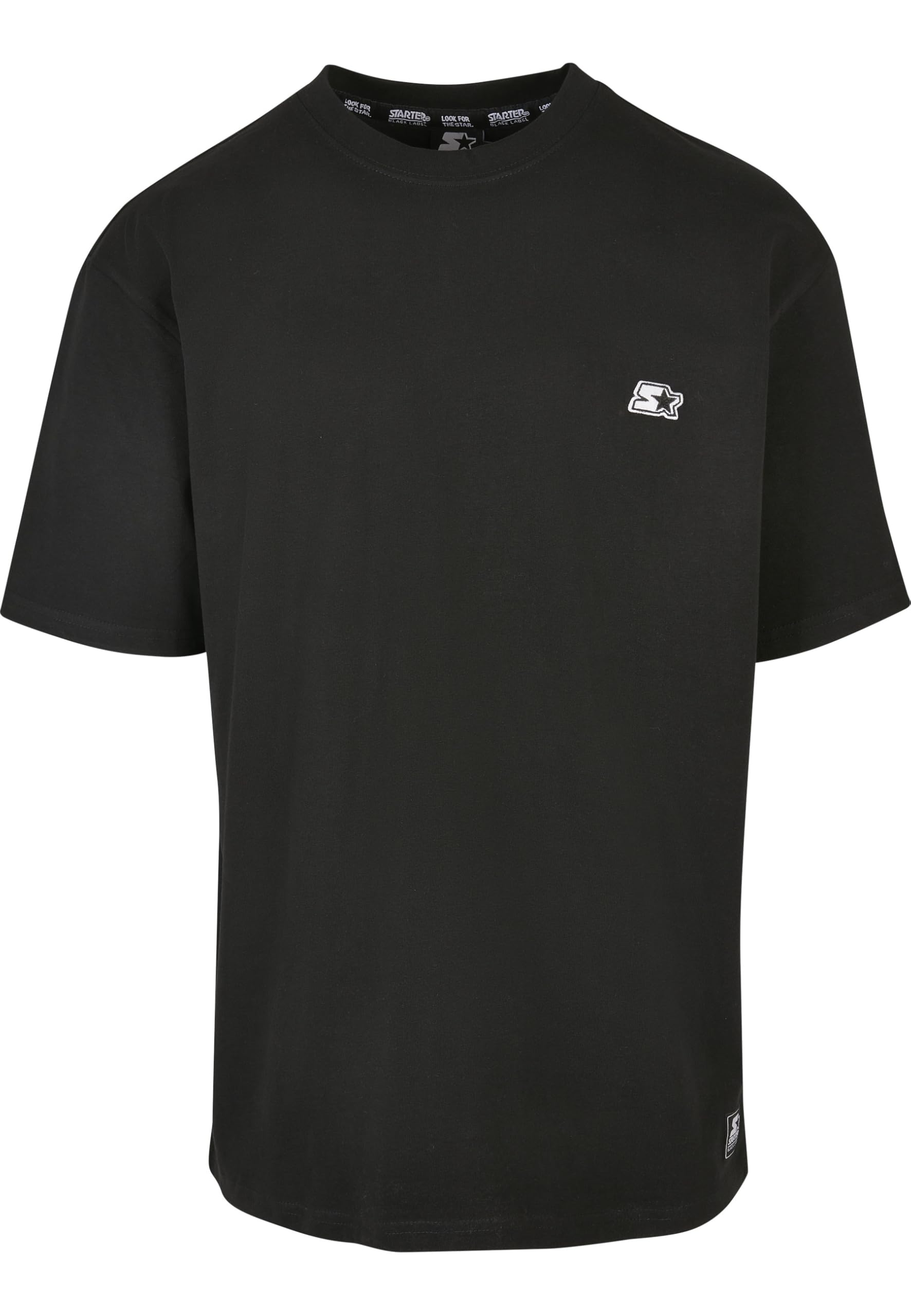 Starter Black Label Men's Starter Essential Oversize Tee T-Shirt, Black, XL