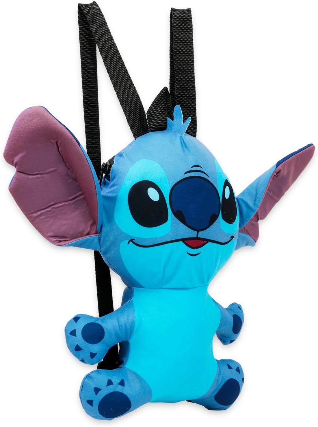 Disney Stitch Plush Backpack Set - Bundle with 16" Disney Plush Toy Plus Stickers and More for Kids | Lilo and Stitch Wearable Plushie for Girls, Kids