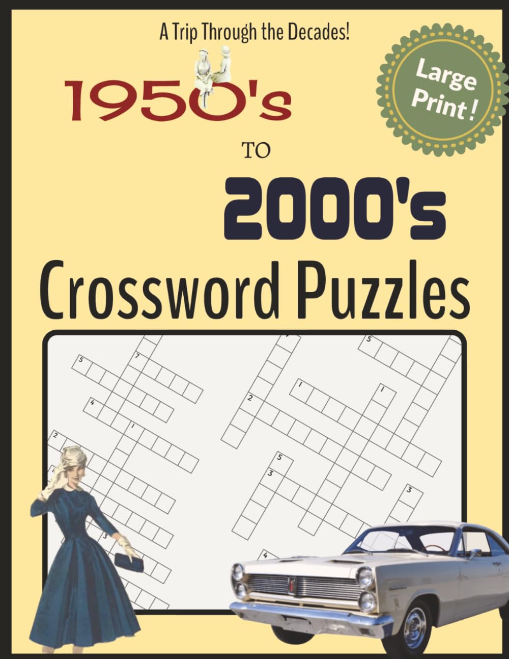 1950's to 2000's Crossword Puzzles: A Trip Through the Decades!