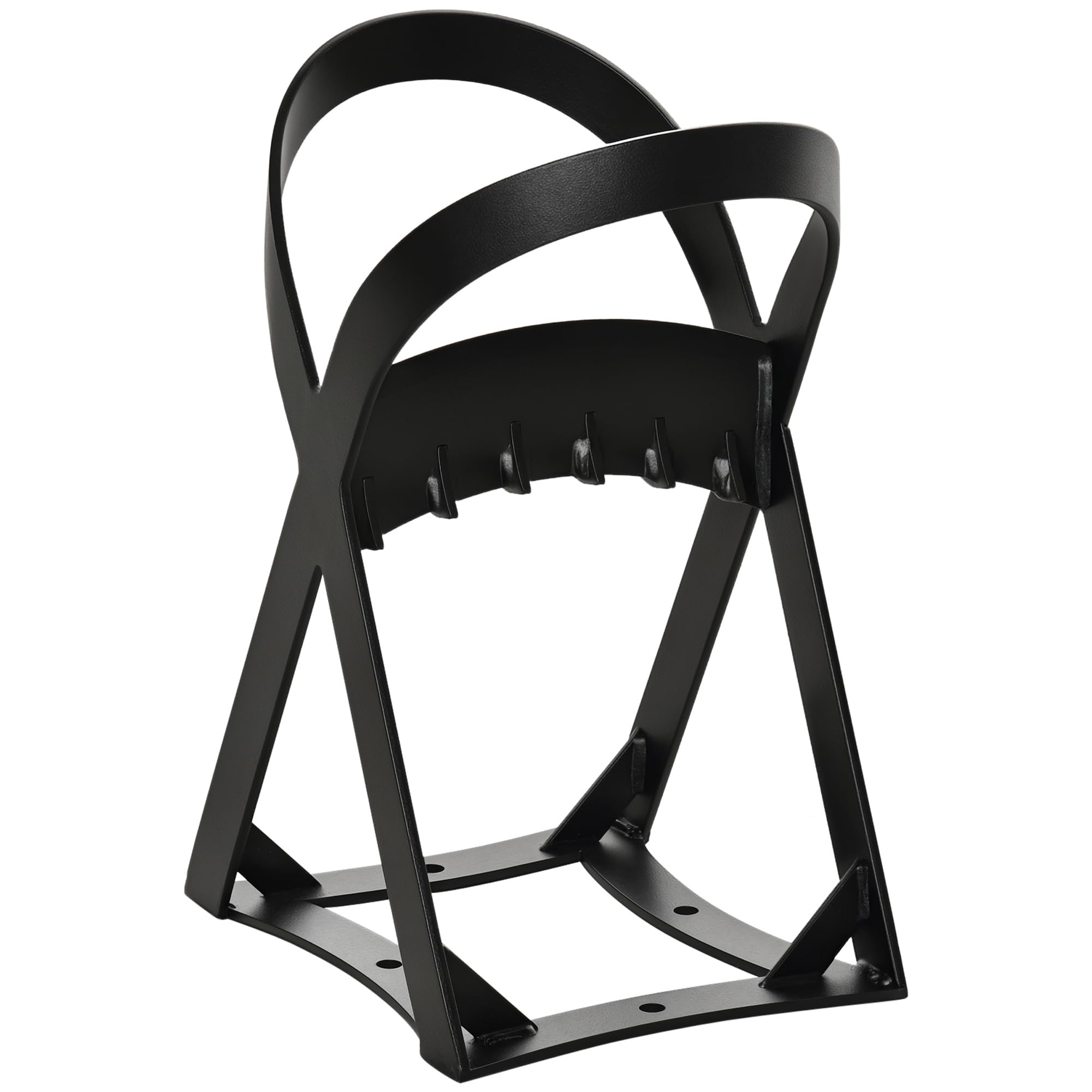Outsunny Fendeur de bois de chauffage fendeuse à bois manuelle en acier 24,4 x 20,8 x 37,4 cm noir