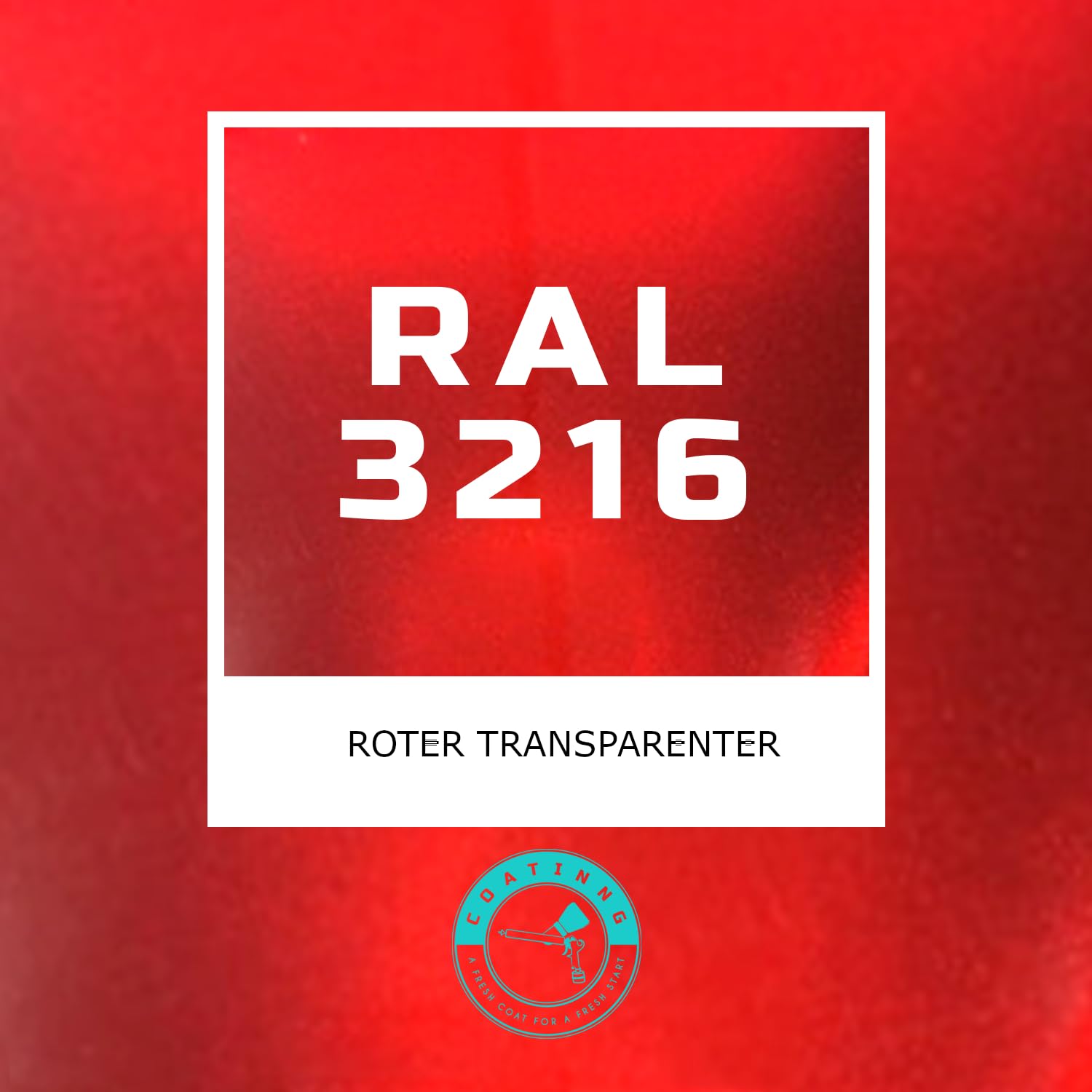 Roter Pulverlack, Roter transparenter Polyester 3216, Bonbon, Pulverbeschichtung, elektrostatische Pulverbeschichtung, duroplastisch, wärmehärtend, Lack für Karosserie und Felgen