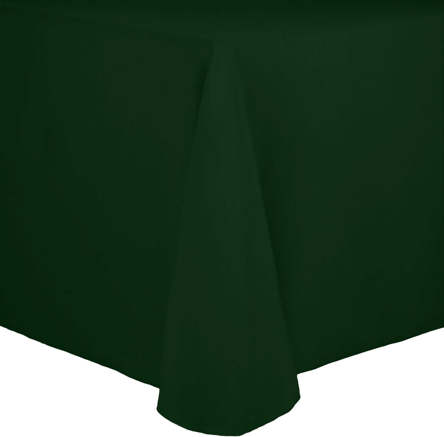 Ultimate Textile -2 Pack- Cotton-Feel 90 x 132-Inch Rectangular Fine Dining Tablecloth, Hunter Green