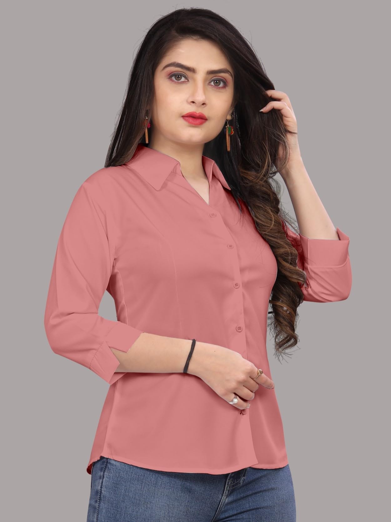 Formal Woman for Shirt Lavendar-picture-45