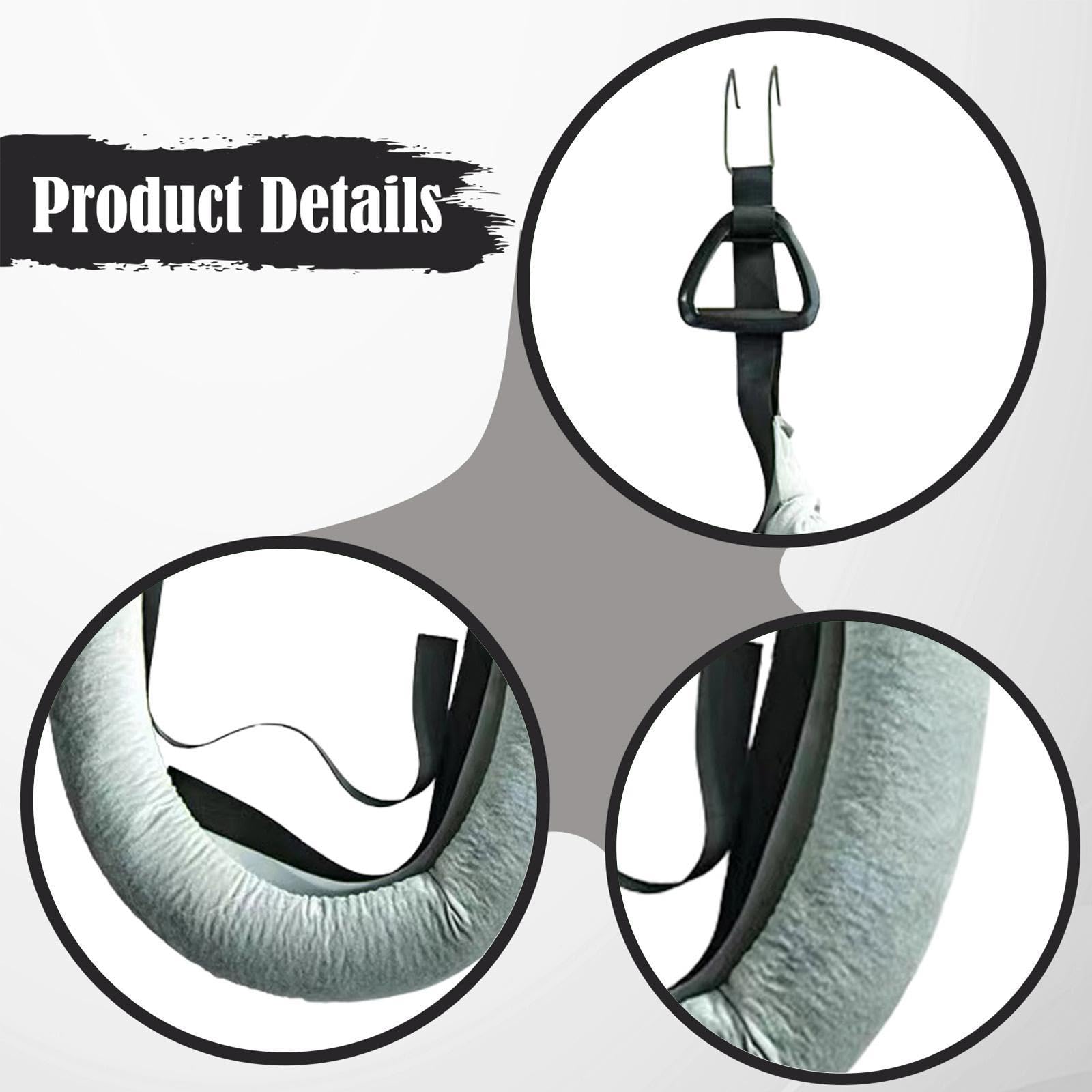 TISHITA Dispositif Portable pour Réalignement du Dos Traction Dorsale Sangle de Suspension Ergonomique Harnais