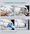 100GPD RO Membrane Filter Replacement with Reverse Osmosis Membrane Housing, Wrench, 1/4" Quick-Connect Fitting, Check Valve, Fit Under Sink RO Home Drinking Water Filter Filtration Purifier System