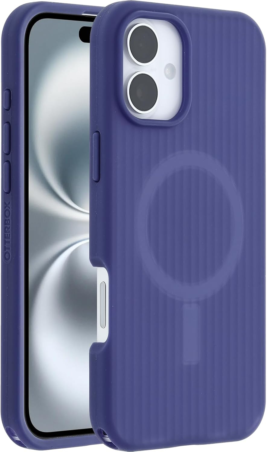 OtterBox iPhone 16 Plus Symmetry Series Soft Touch for MagSafe - Denver Dusk Purple - Image 3