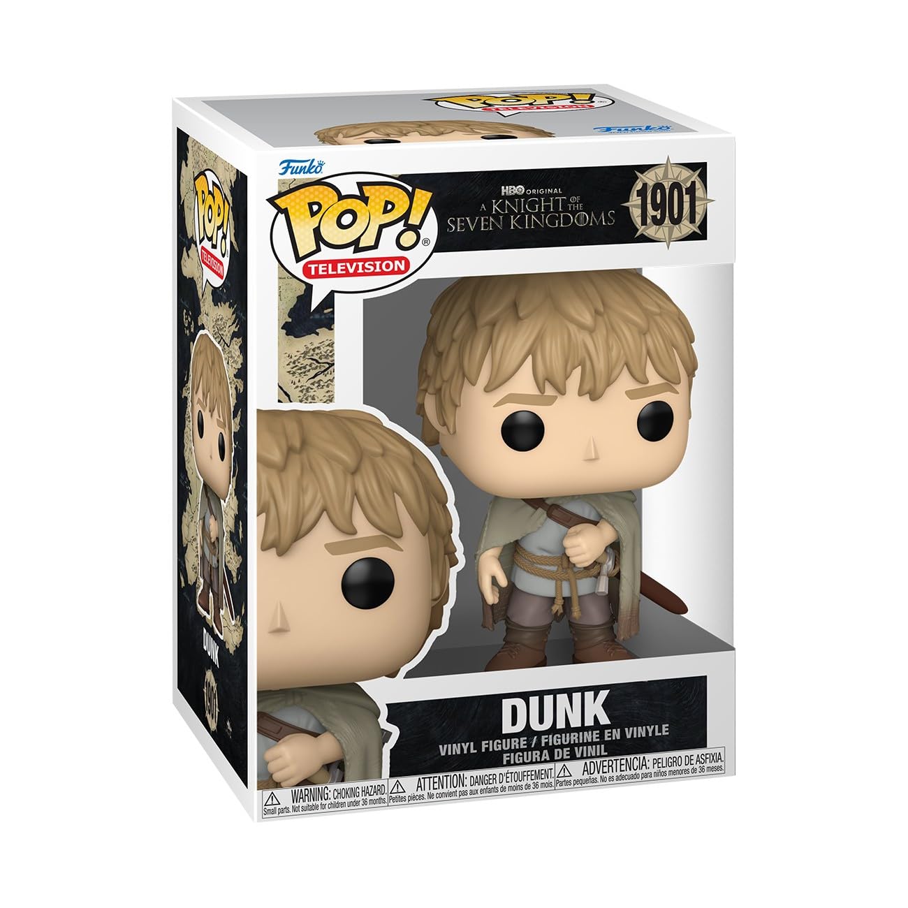 Funko POP! Television: A Knight of the Seven Kingdoms - Dunk - 1 in 6 chance of receiving the rare Chase variant - Styles Vary - Collectable Vinyl Figure - Gift Idea - Official Merchandise