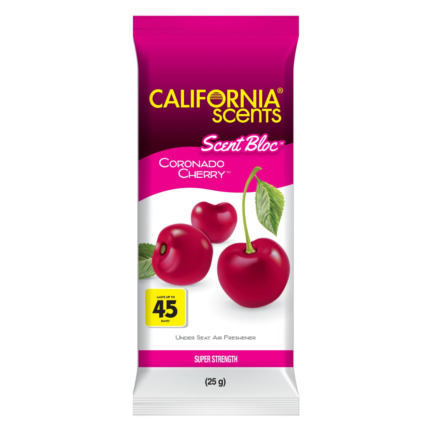 Photo 1 of California Scents Power Bloc Car Air Freshener, Coronado Cherry Scent
