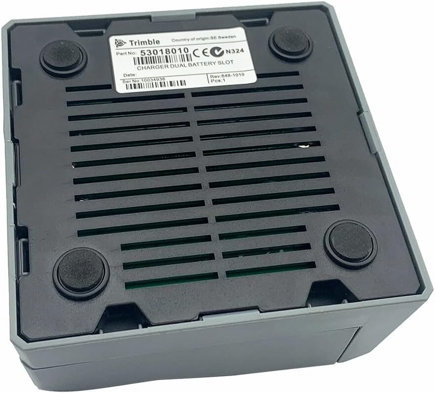 New Dual Slot/ 2 Slot Battery Charger for Trimble G.P.S, Total Station