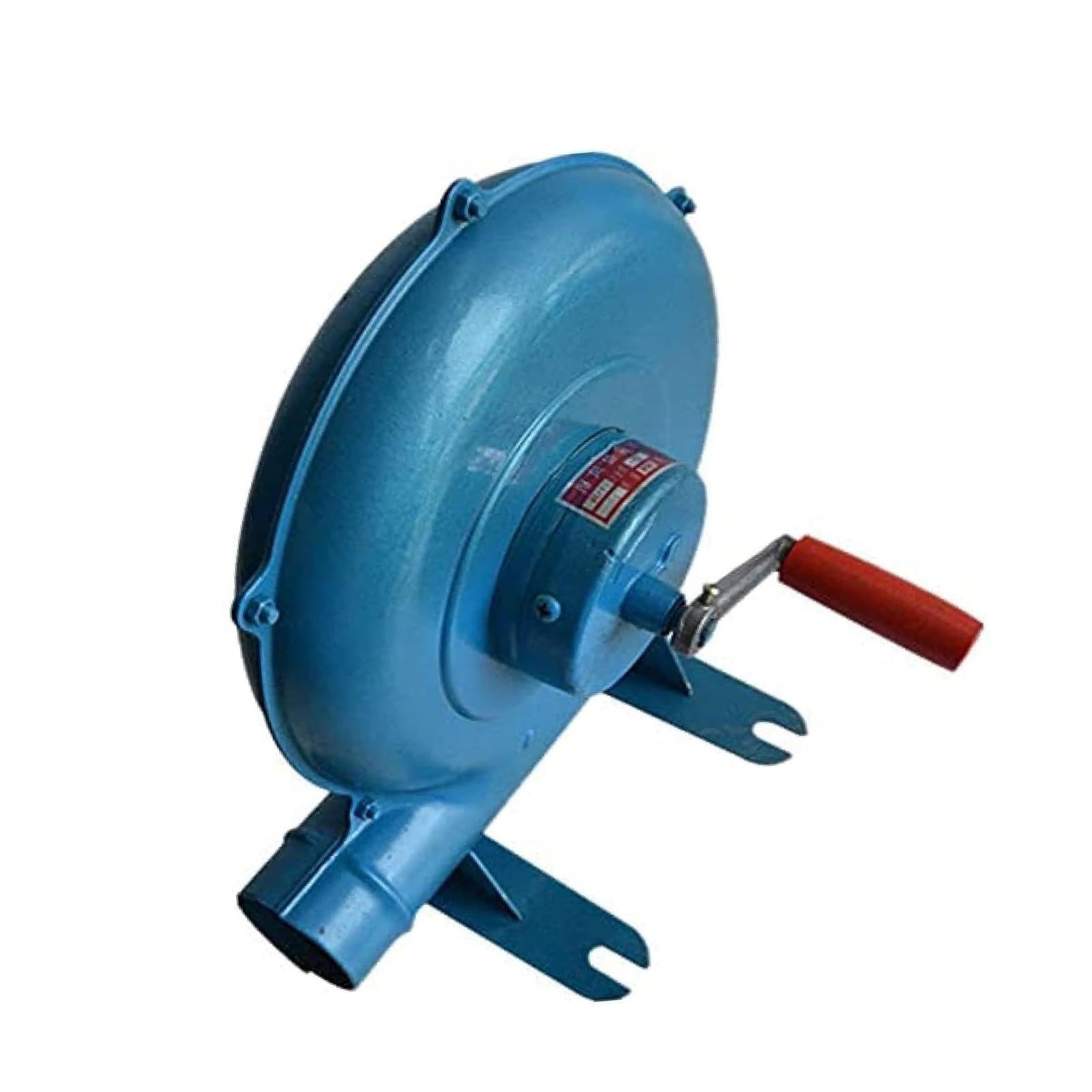 Ręczna dmuchawa do grilla, ręczna dmuchawa Iron Gear do popcornu, szybka rozpałka, na kemping na świeżym powietrzu (250 W)