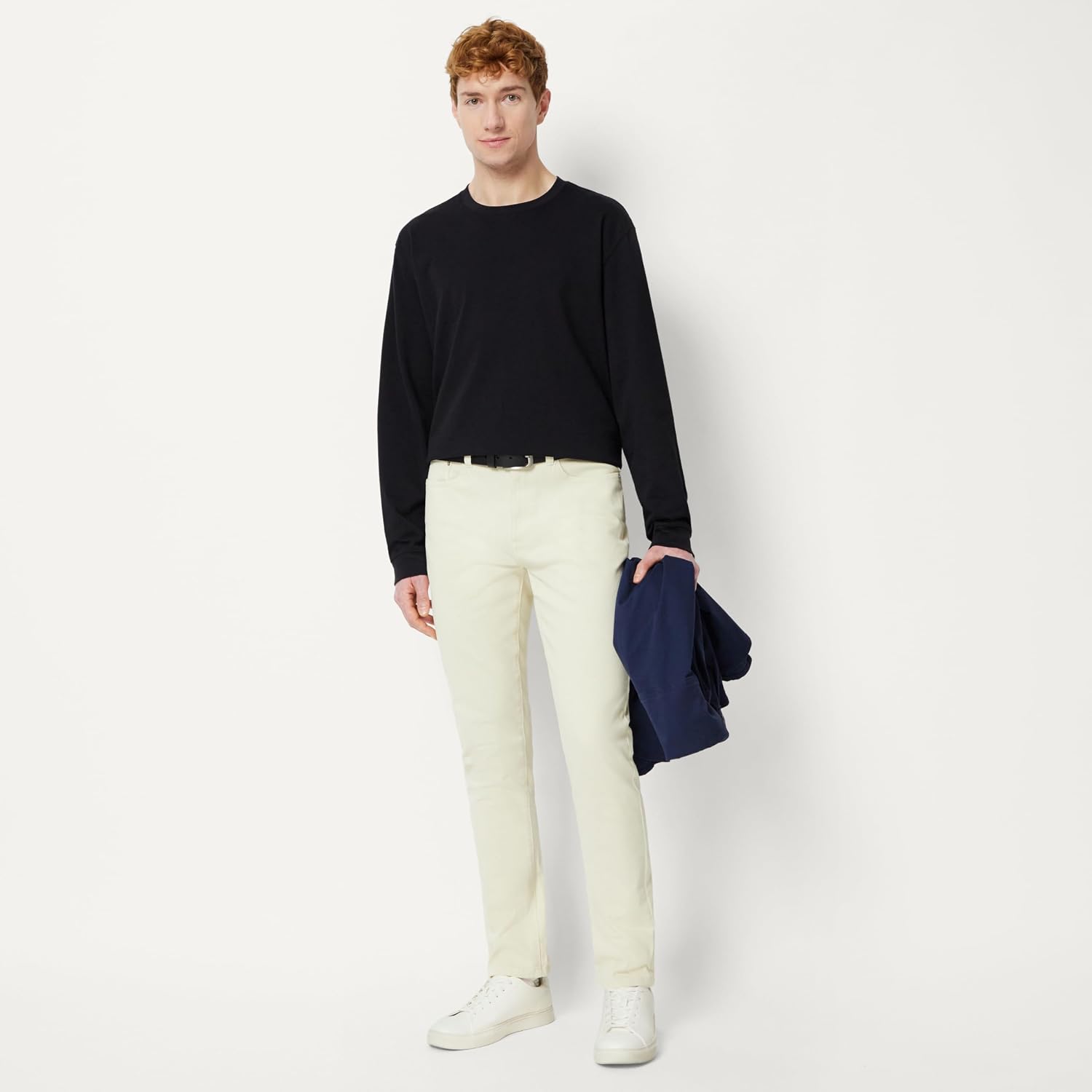 Amazon Essentials Men's Slim Fit Garment Dyed Five Pocket Pant