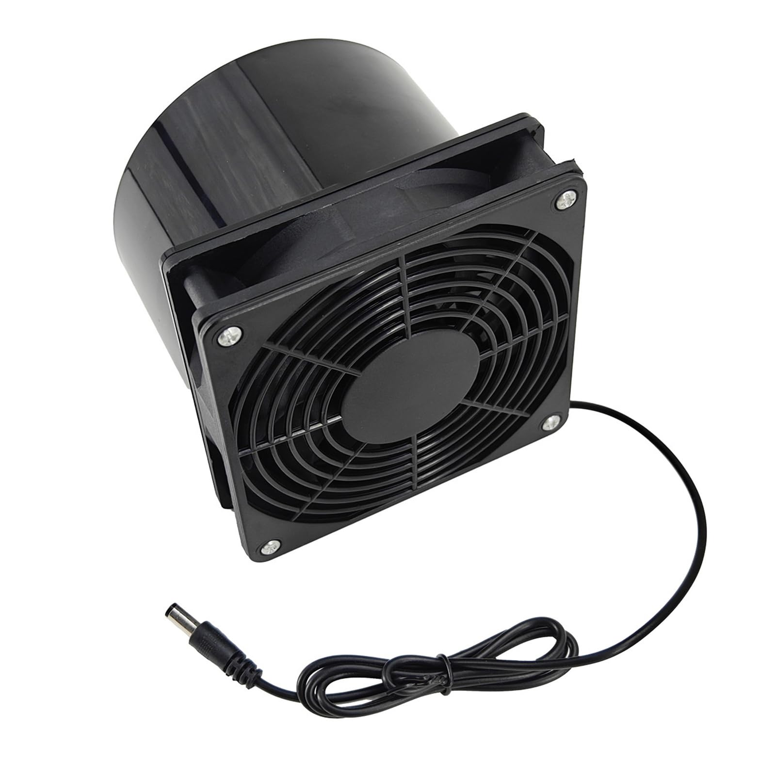 Tugun Ventilatore di scarico a energia solare, pannello solare da 5 W + ventola di scarico da 11,9 cm, flusso d'aria basso da 25 dB, per serra, garage, pollaio