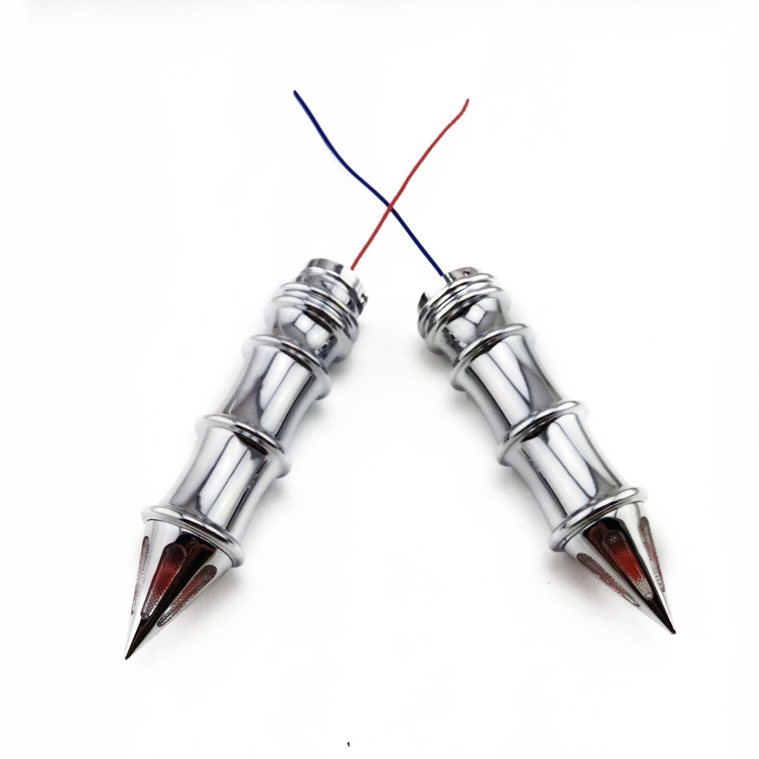 Amazon.co.jp: TASWK オートバイアルミクロームハンドルバーグリップ